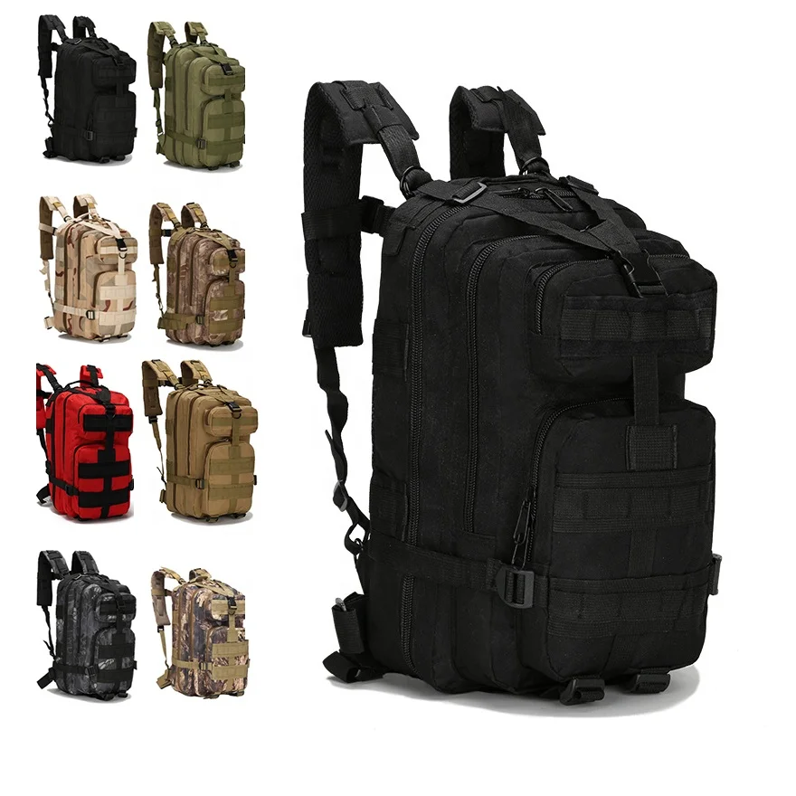 Walking Zipper Emt Responder Admin Black Molle System Rucksack Bags Tactical Backpack No Shipping Fee 25L-30L
