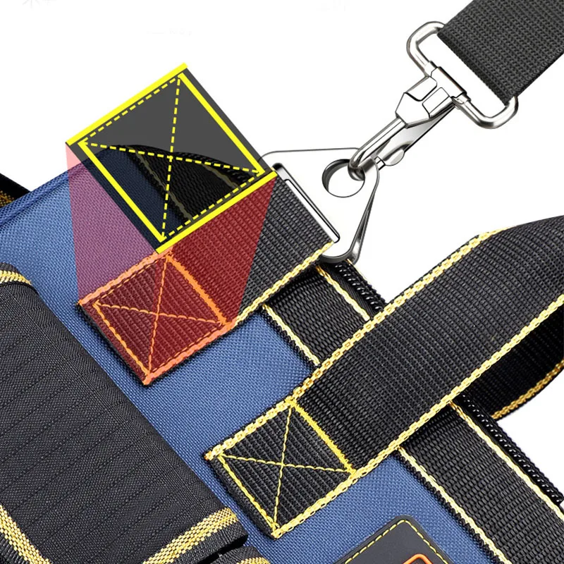 Duty Electrical Electricians Waterproof Canvas Fabric Carpenters Plumbers Multisize 13 to 23 inches garden Heavy Tool Bag