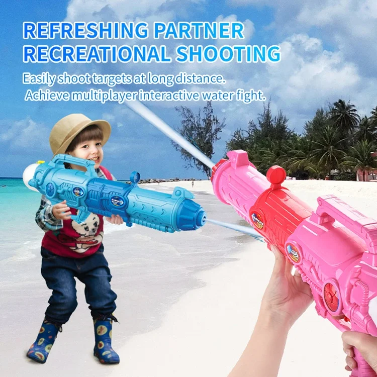 READY STOCK 3- Length big Volume Size Pump Water Spray Gun Toy With High Pressure For Kid