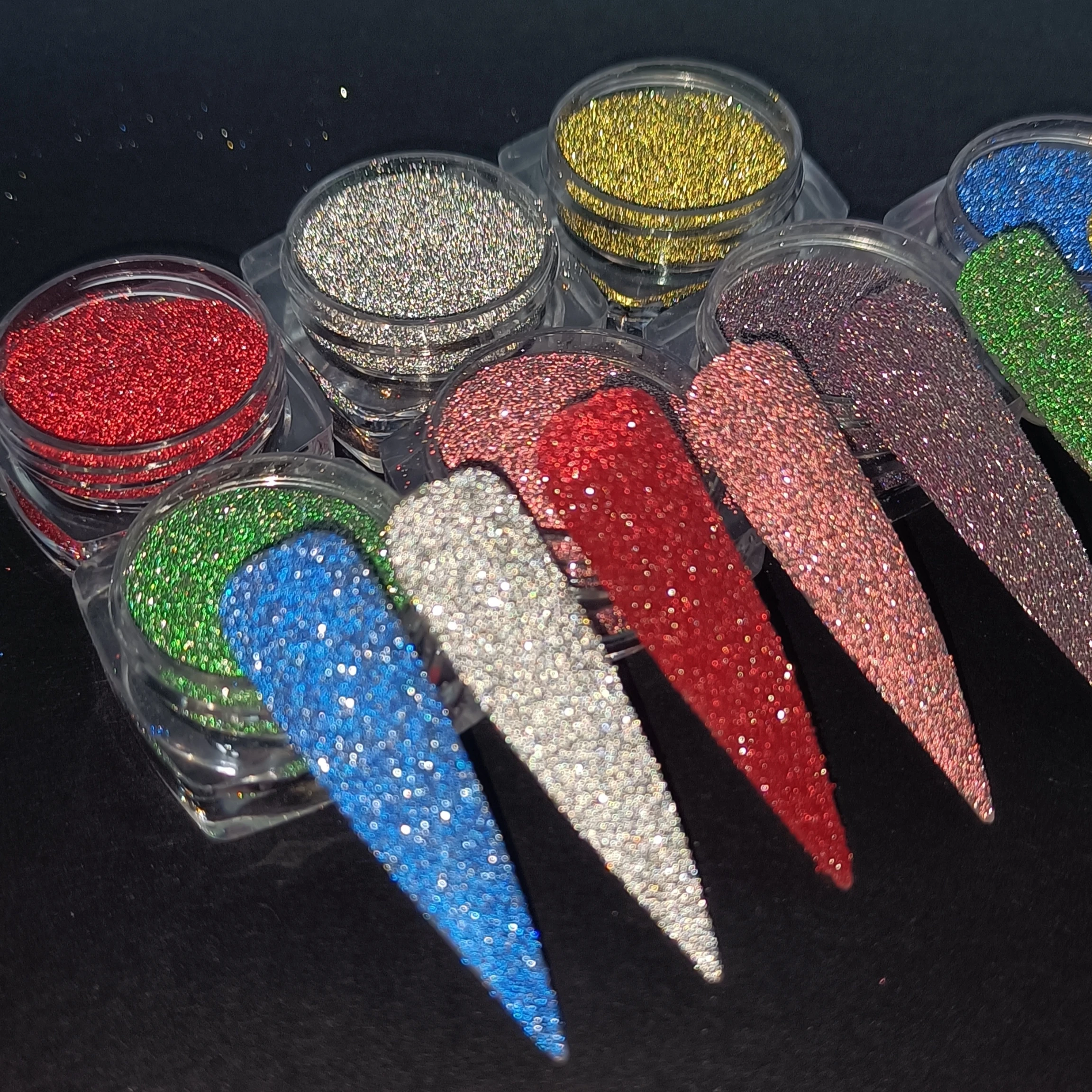 Solvent Resistant Reflective powder Diamond Glitter pigment