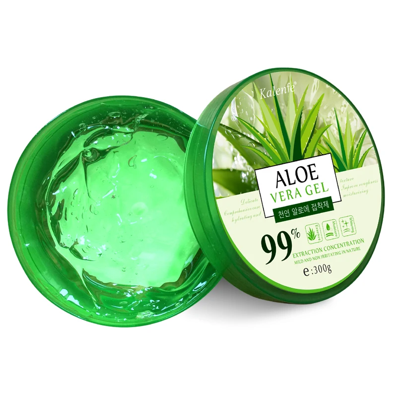 Customized Label Skin Lightening Gel Aloe Vera Organic Pure Aloe Vera Gel Face Skin Moisturizer Soothing Cream Gel Aloe Vera