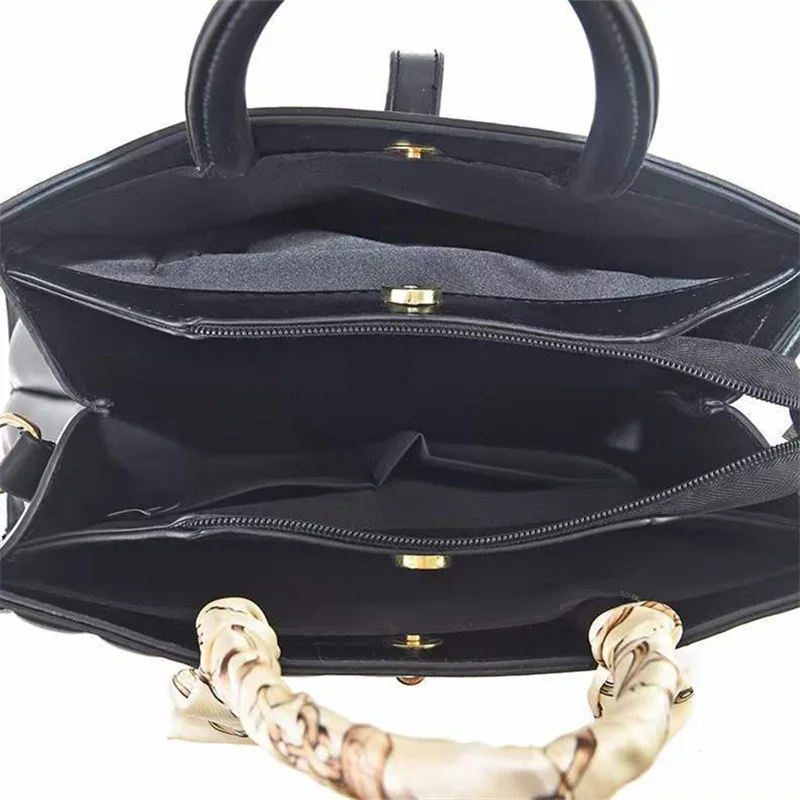 Hot Selling High Quality Two Pieces Travel Shopping Hand Bags Ladies Custom logo Women Shoulder Tote handBag
