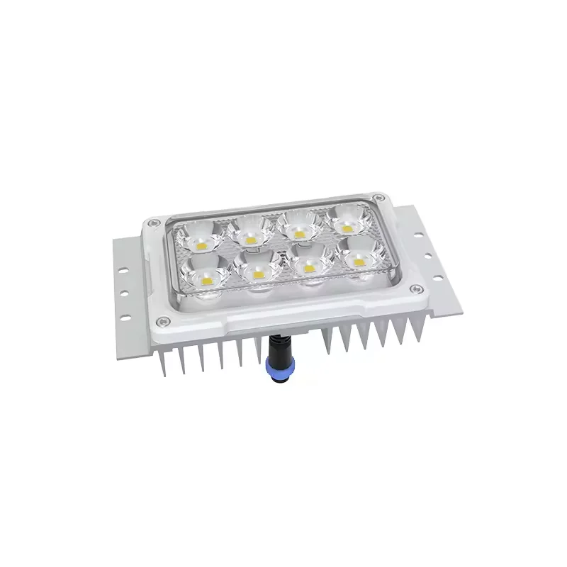 LED streetlight module 30-100W for Courtyards, Parks, and Streets - IP68, IK08, 120lm/W-200lm/W, Anti-Surge 10KVA