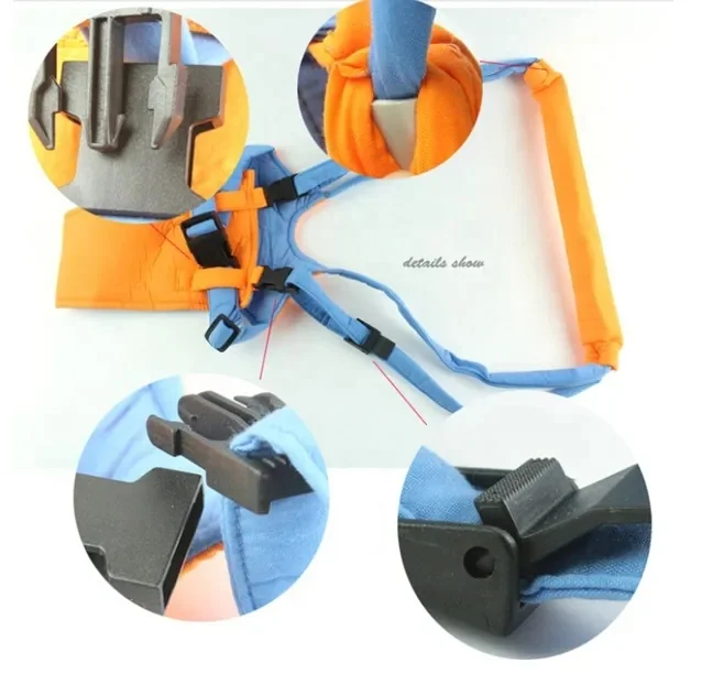 Vest Type Adjustable Toddler Safety Harness Leashes Baby Walk Assistant Strap