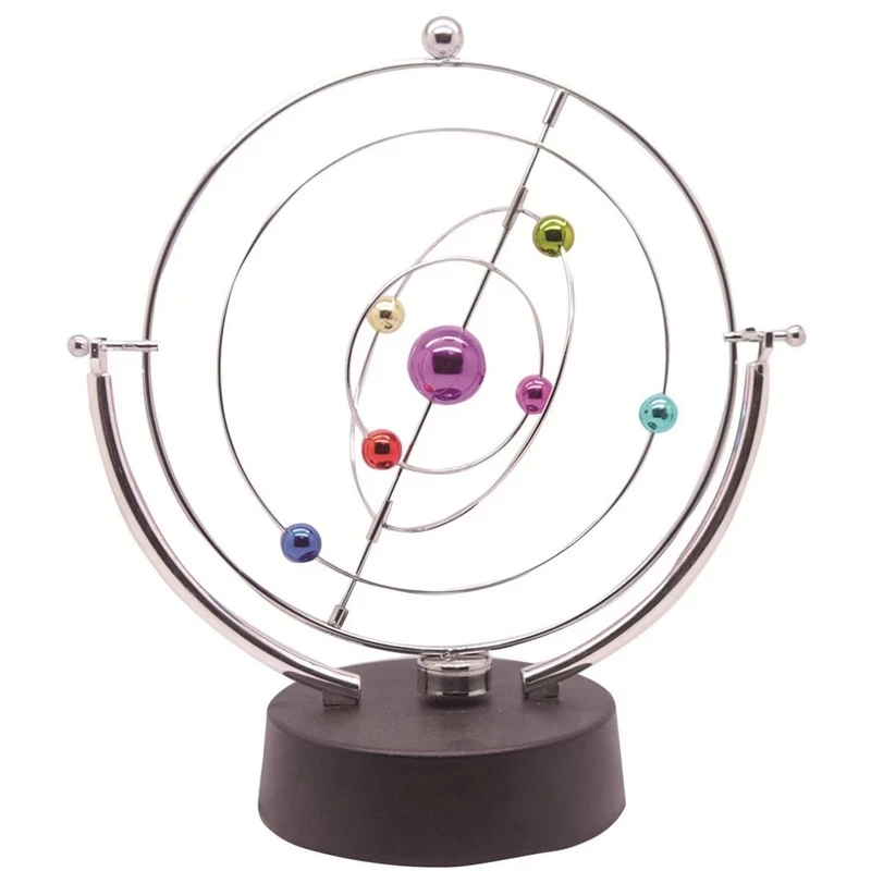 Kinetic Art Asteroid  Electronic Perpetual Motion Desk Toy Home Decoration