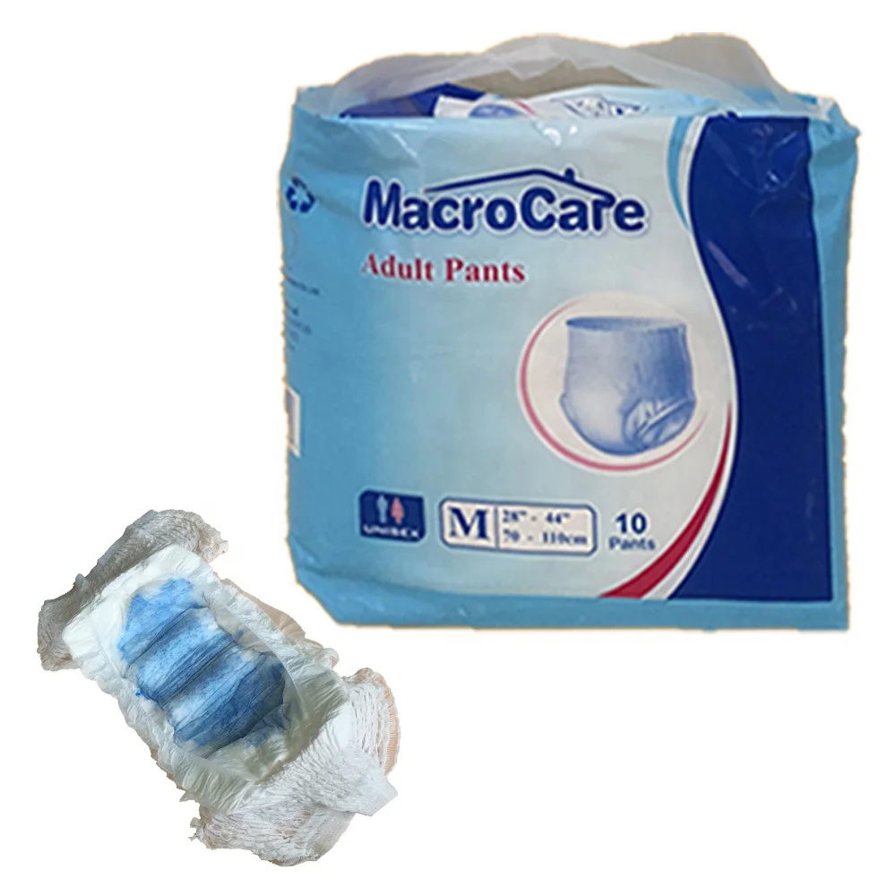 
Macro Care Attractive Price Disposable Adult Diaper for the Old Men , Senior Adult Diaper for Elderly Factory in China 