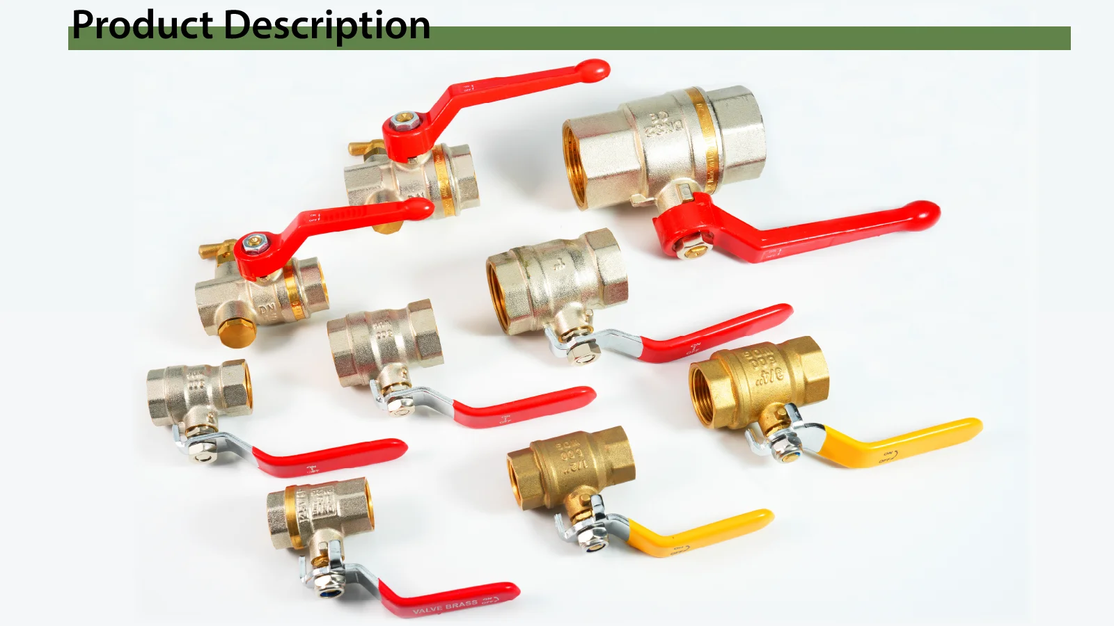 Bornic Free Sample High Pressure 1/4' 2 Inch 3 Way Water Ball Valves Union Lockable Forged Brass Ball Valve