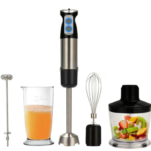 Household 800w Portable Small Multifunctional Hand Blender Baby Food Maker 5 in 1 6 Speed Electric Multi Hand Blender Mixer