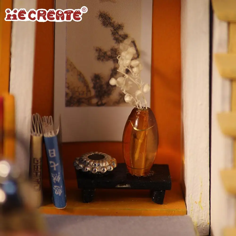 2019 New diy dollhouse miniature 112 scale dollhouse miniature