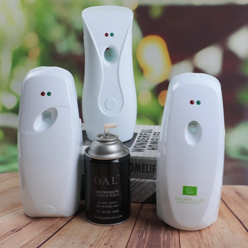 Wall-Mounted Automatic Timed Toilet Freshener Aerosol Dispenser Pure Air Perfume Fragrance Aroma Diffuser Device