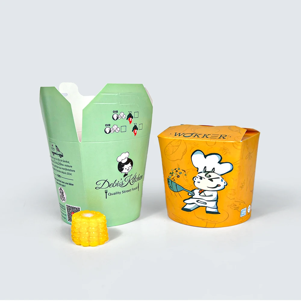 Custom Logo Disposable takeout food box takeaway chinese noodle food boxes pasta packaging for noodle paper box