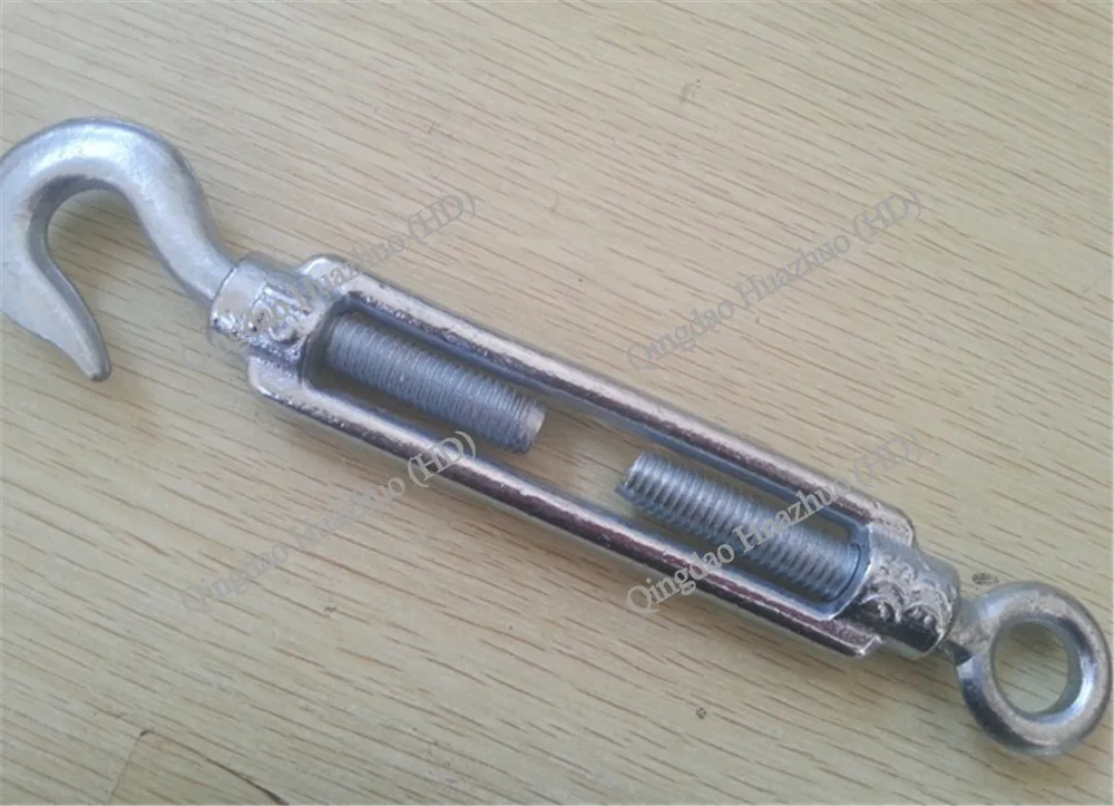 turnbuckle,High quality DIN1480 galvanized drop forged eye hook turnbuckle,ISO9001:2015,CE certification...
