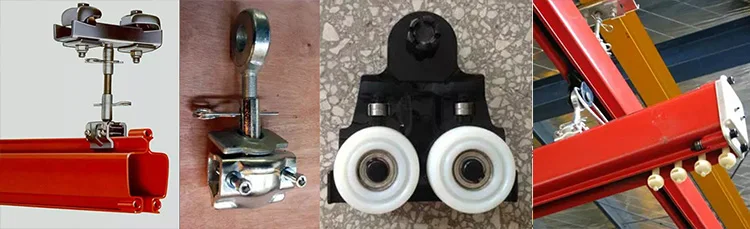 Light-duty KBK Flexible Overhead Bridge Crane With Electric Hoist 380V For Sale