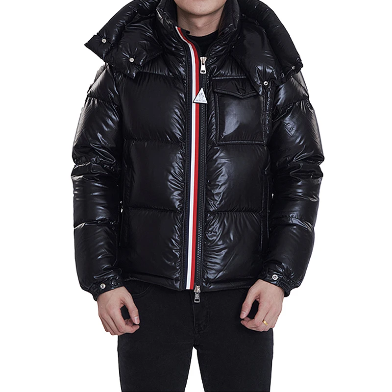 Bechance Men Plus Size Casual Fashion Hood Down Coat Men Jackets Cold Winter Street Wear Coats For Men