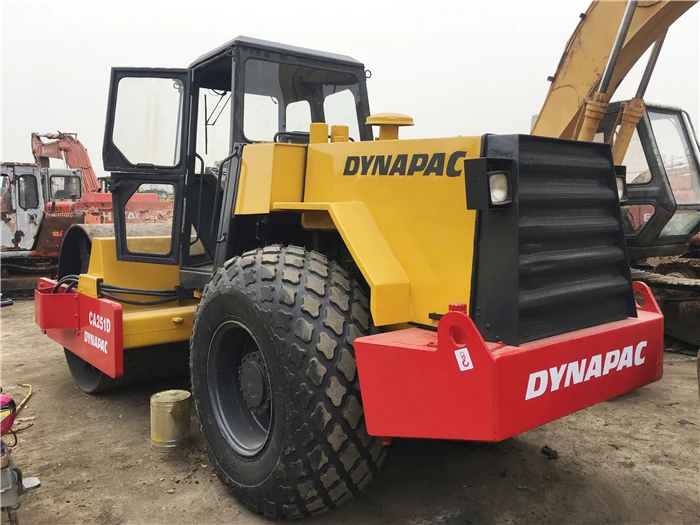 Дорожный каток dynapac CA251D CA30D высокого качества б/у по низкой цене дорожный