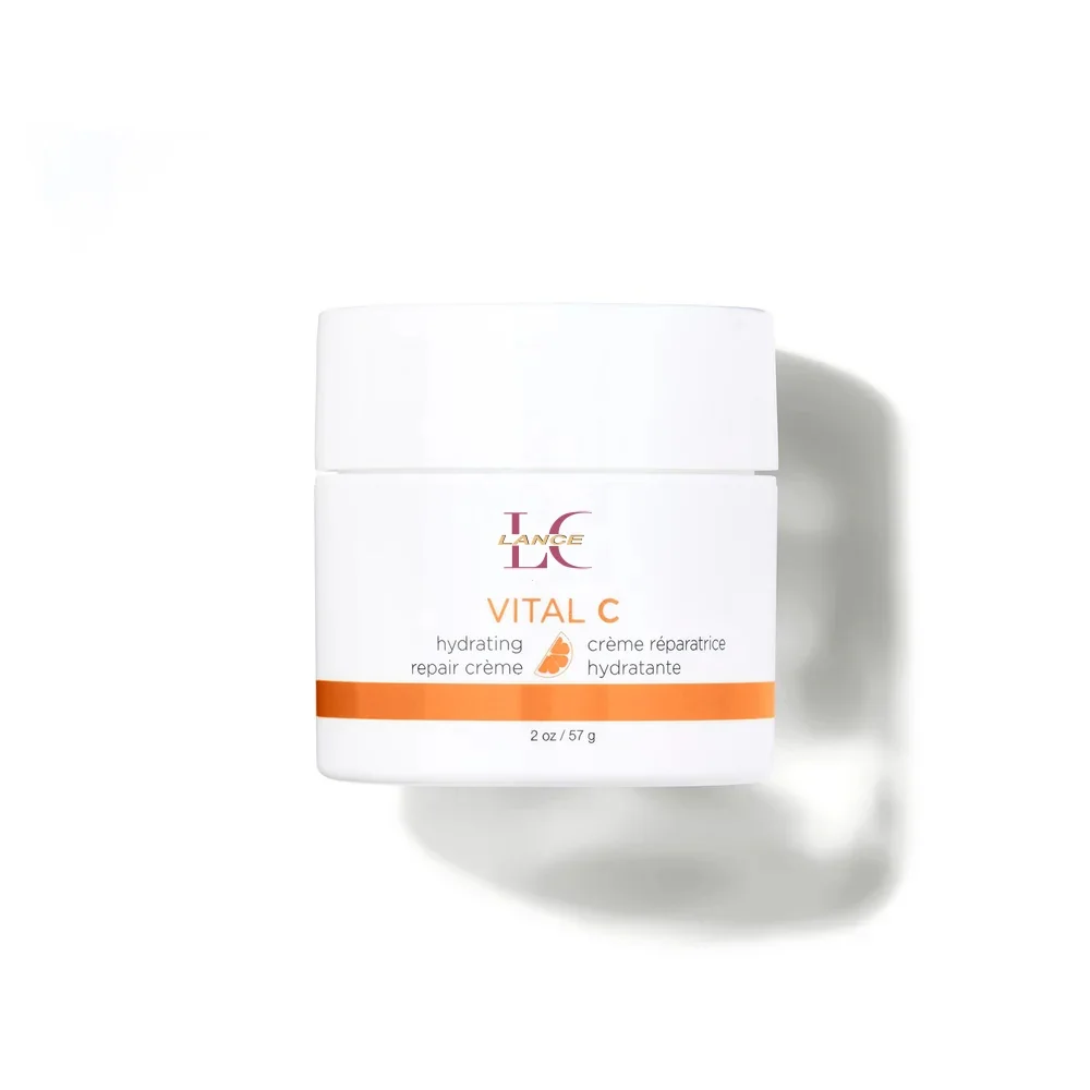Lance Private Label VITAL C Repair Cream Organic Revitalizes Skin Texture Soothe Sensitivity Help Brighten Cream For Daily Use