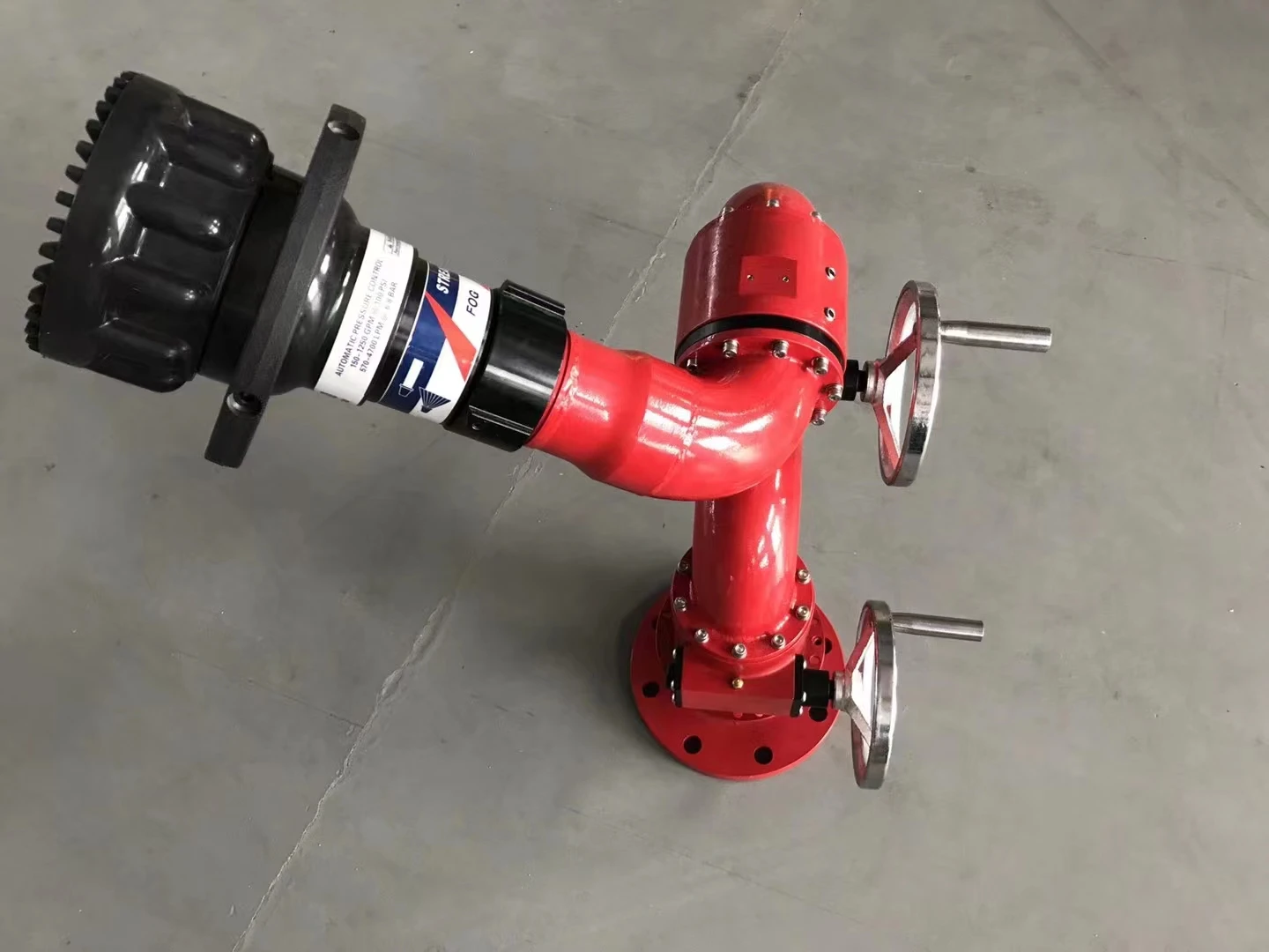 XHYXFire AL 10mm Flange Fixed 40L/s Fire fighting water monitor Fire fighting water cannon