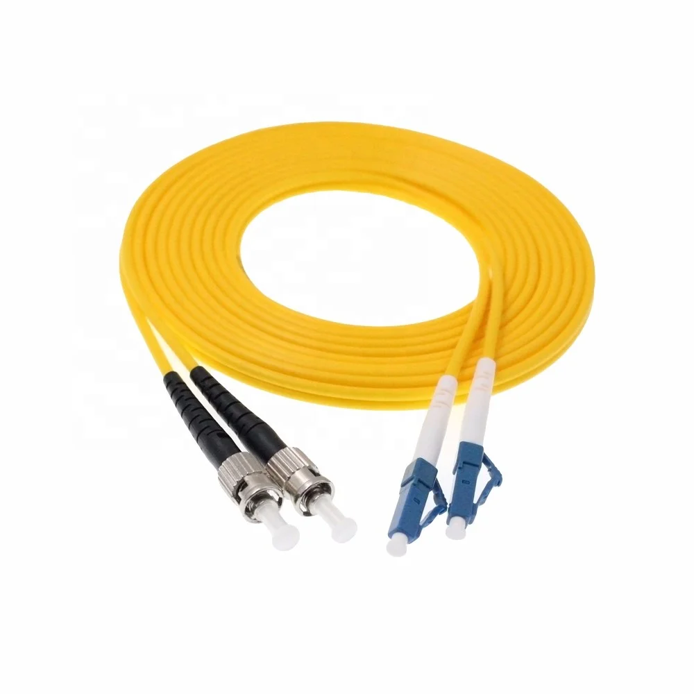 Customized Indoor ST-LC Duplex SM LC to ST Connector Fiber Optic LC-ST Patch Cord Cable