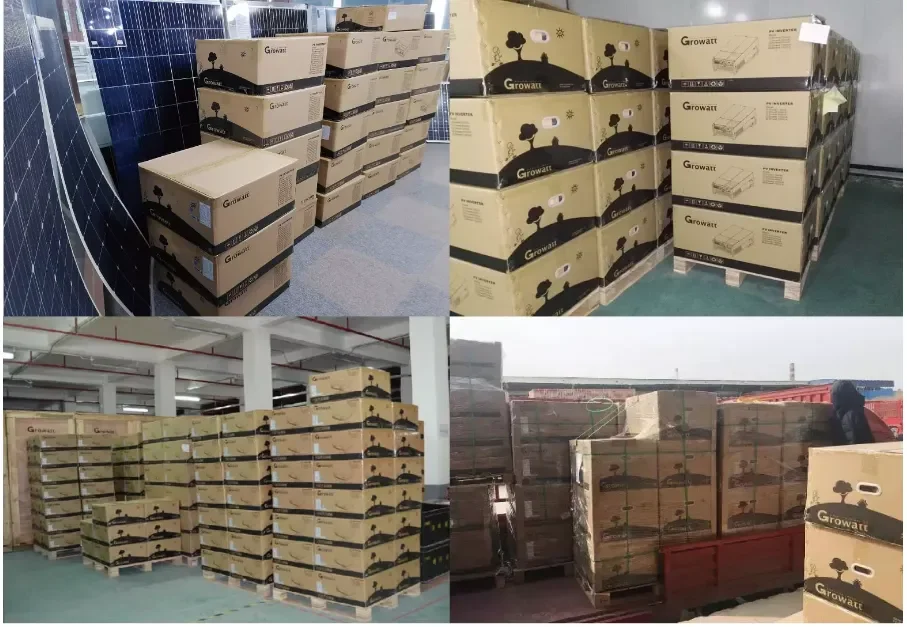 Factory Price Growatt on Grid Inverter Max 50~80ktl3 LV on Grid 3 Phase 400V Inverter