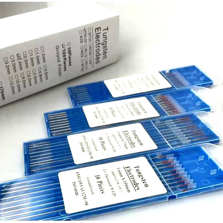 WT-20 2%Thoriated Tig Red Tungsten Electrode for 3.2*175