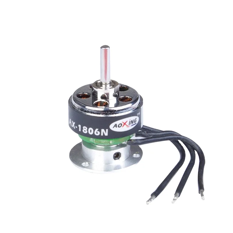 DC micro brushless motor AX-1806N 2100/2500kv motor for small aircraft and flying wings