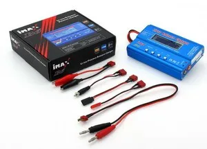 IMAX B6 80W 6A RC Toy Lipo Battery Balance Charger Discharger Dual Power Lipo Nimh Nicd Charger With Digital LCD Screen