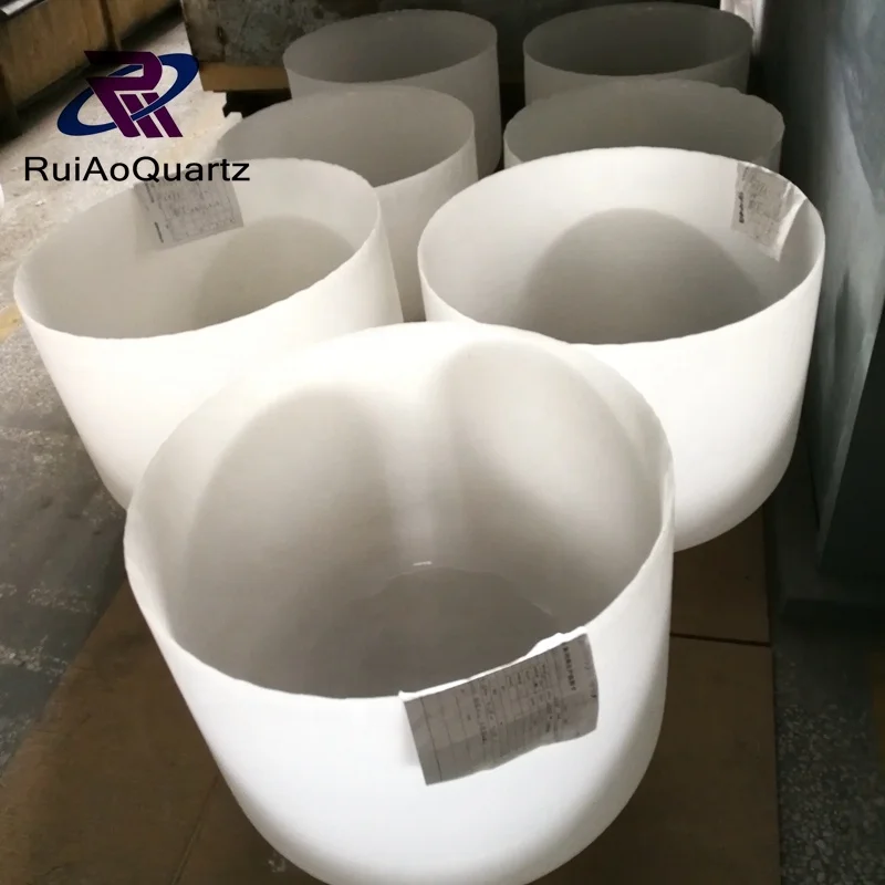 Изготовленный На Заказ тигель из плавленого силикагеля молочный белый лабораторный капсульный кварцевый спутник