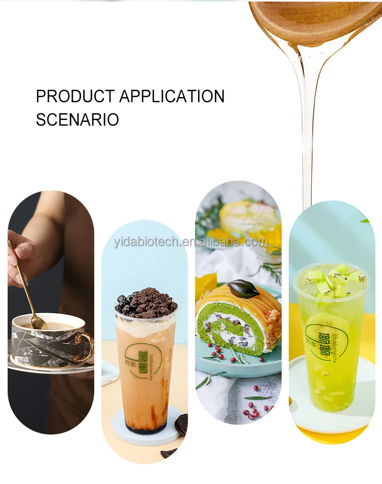 YDAWAY Manufacturer Supply Food Sweeteners glucose syrup liquid food grade price