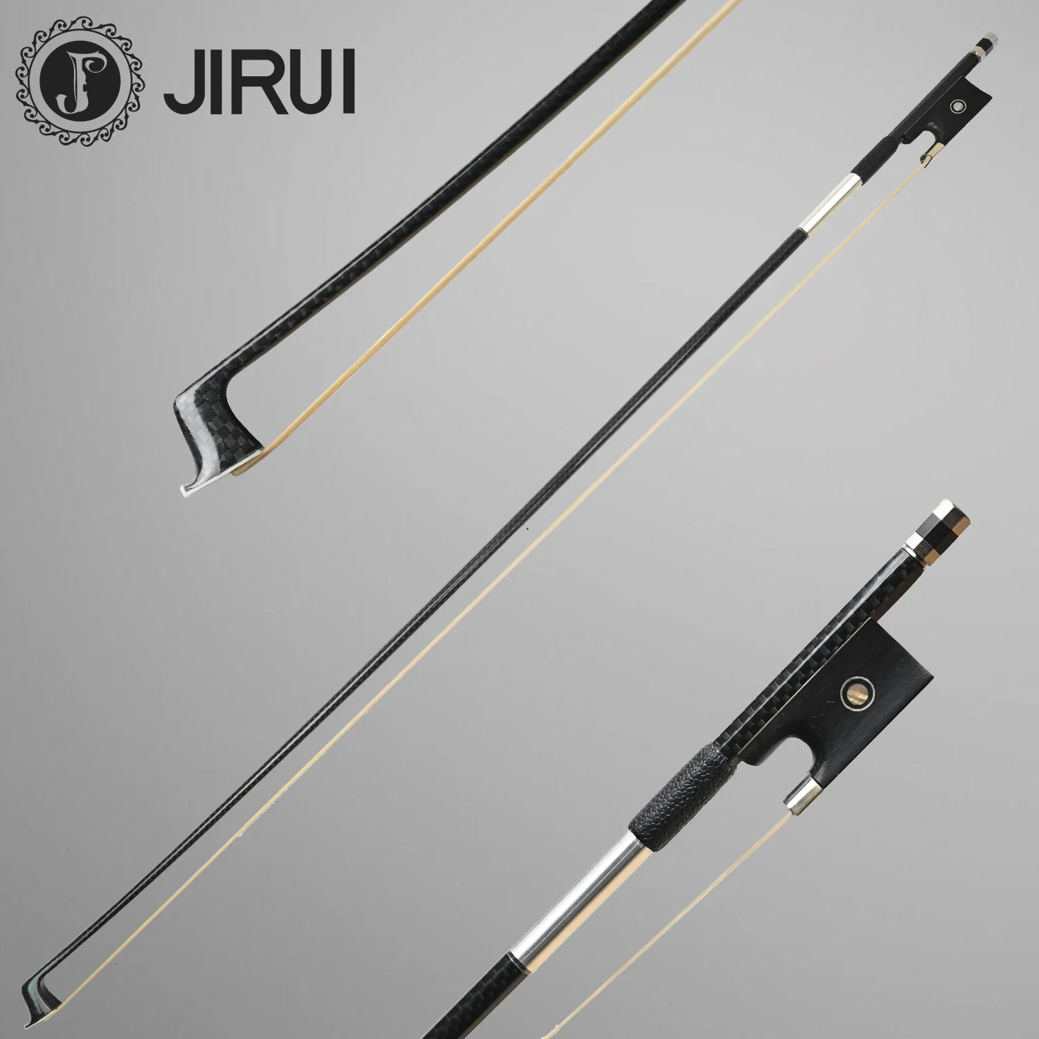 violin bow carbon fiber Professional 4/4 1/2 Violin Bow with Horse Hair Frog Ebony Stringed Instruments Accessories SuZhou Price