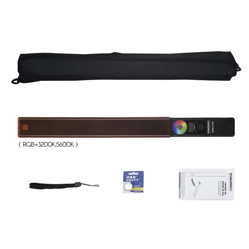 Yongnuo YN360III Pro RGB LED Video Light Handheld Ice Stick 3200K 5600K Bi-color Touch Adjusting YN360 III Photo Fill Lighting