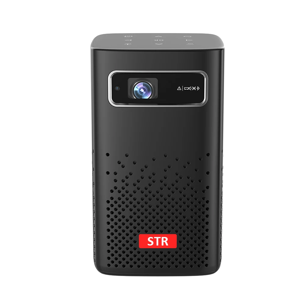 Newest Android 9.0 System Video Beamer 180 Ansi Lumens Built-in 8000 mah Battery Proyector Portable Mini Projector 4K