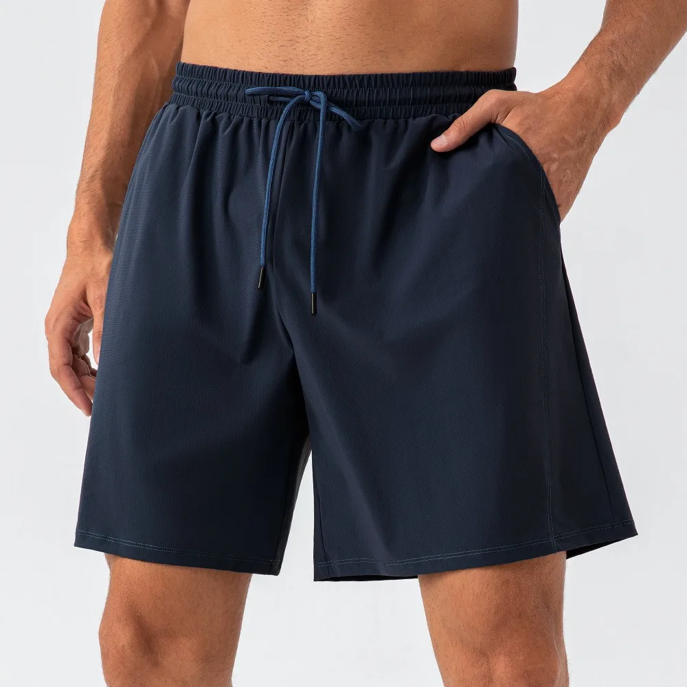 Phone Pocket Gym Workout Quick Dry Men Shorts Loose Wide Basketball Running Gym Shorts with Side Pockets