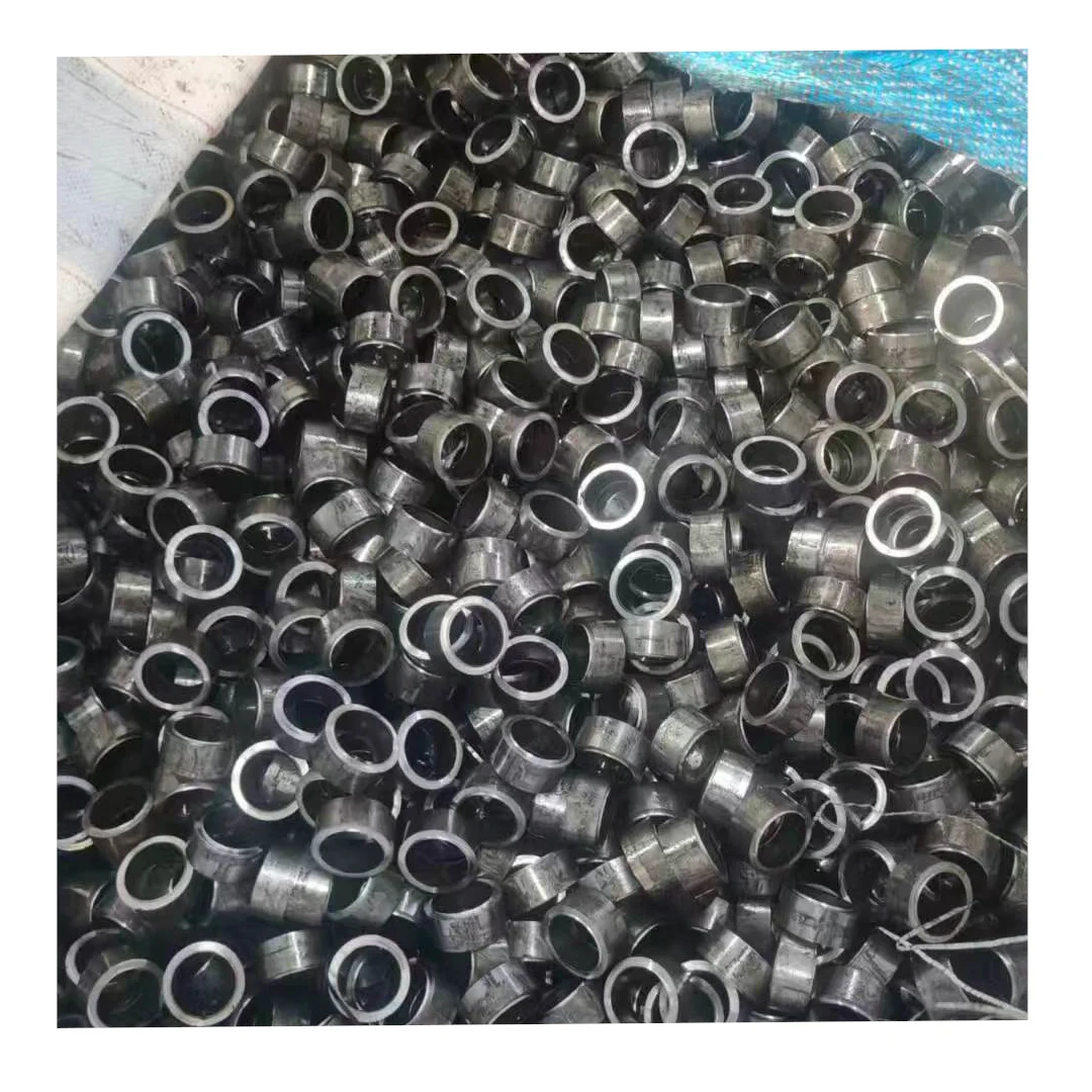Round coupling sleeve CNC machining service bushing metal alloy spacer sleeve bushing