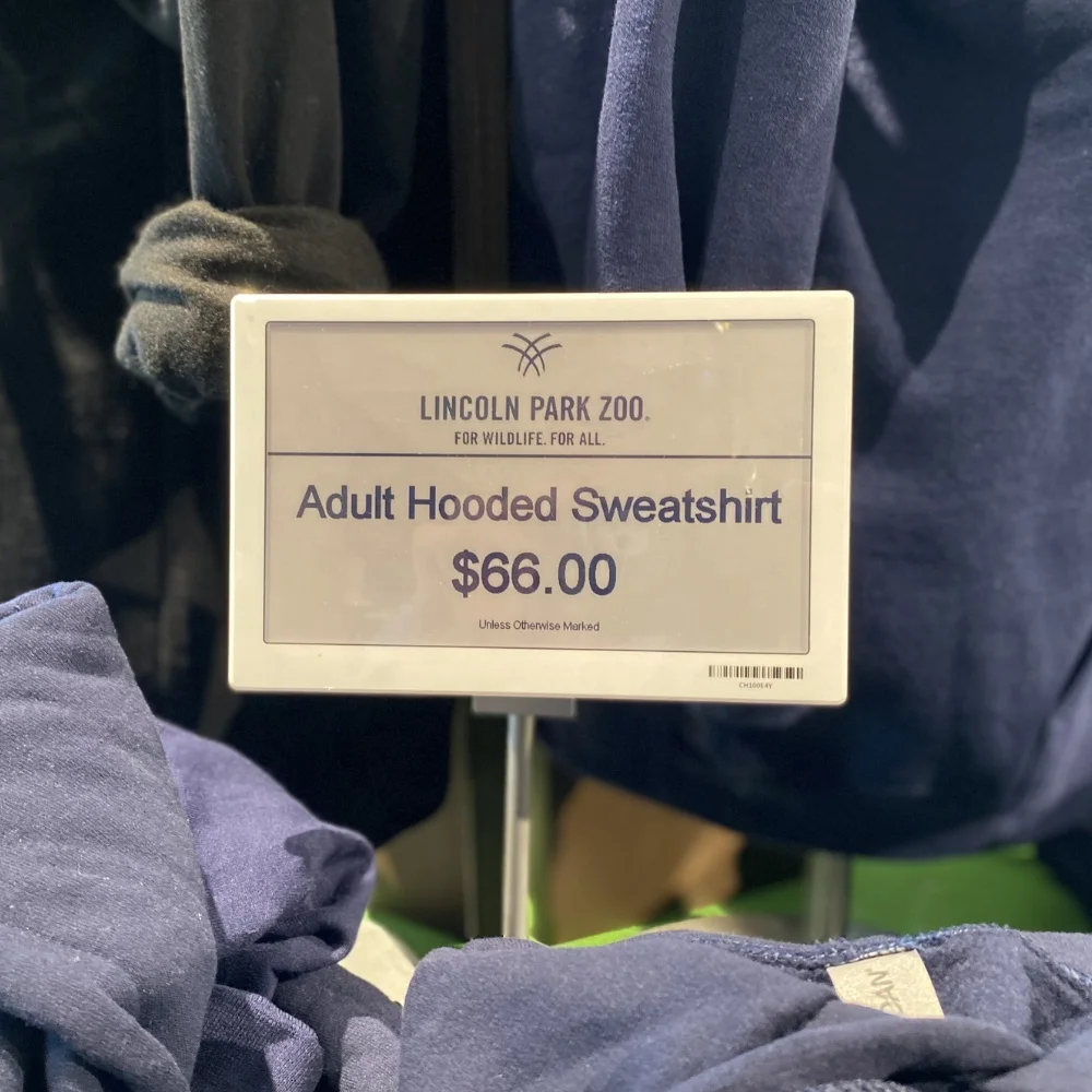 ESL Electronic Shelf Label Manufacturers E Ink Digital Price Tags 7.5 inch Multiple Sizes Shelf Tags