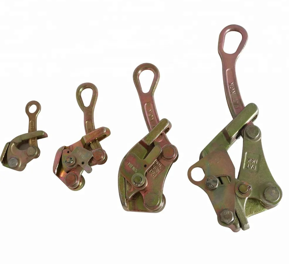 1ton ACSR Universal Self Gripper Conductor Grip Come Along Clamp