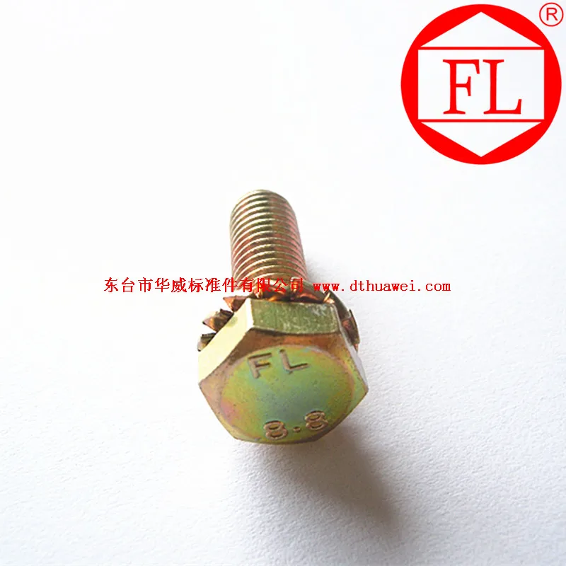 din933 hex bolt Stainless Steel Fasteners of assemblies,Bolt+Nut+Washer