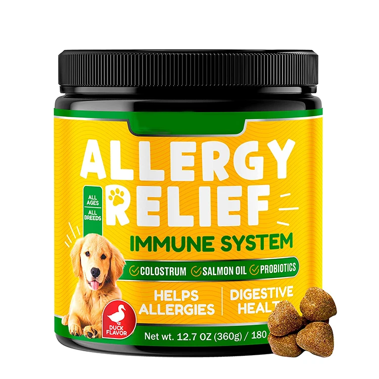 Собачий пробиотик, добавка, иммунная система с сывороточным белком