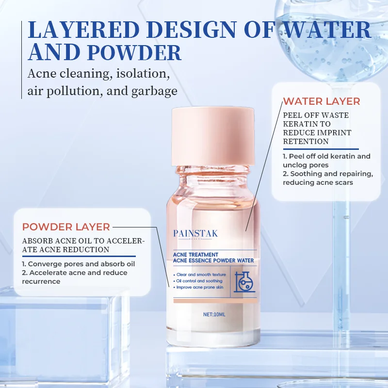 Acne Treatment Powder Water Serum One day quick action new formula