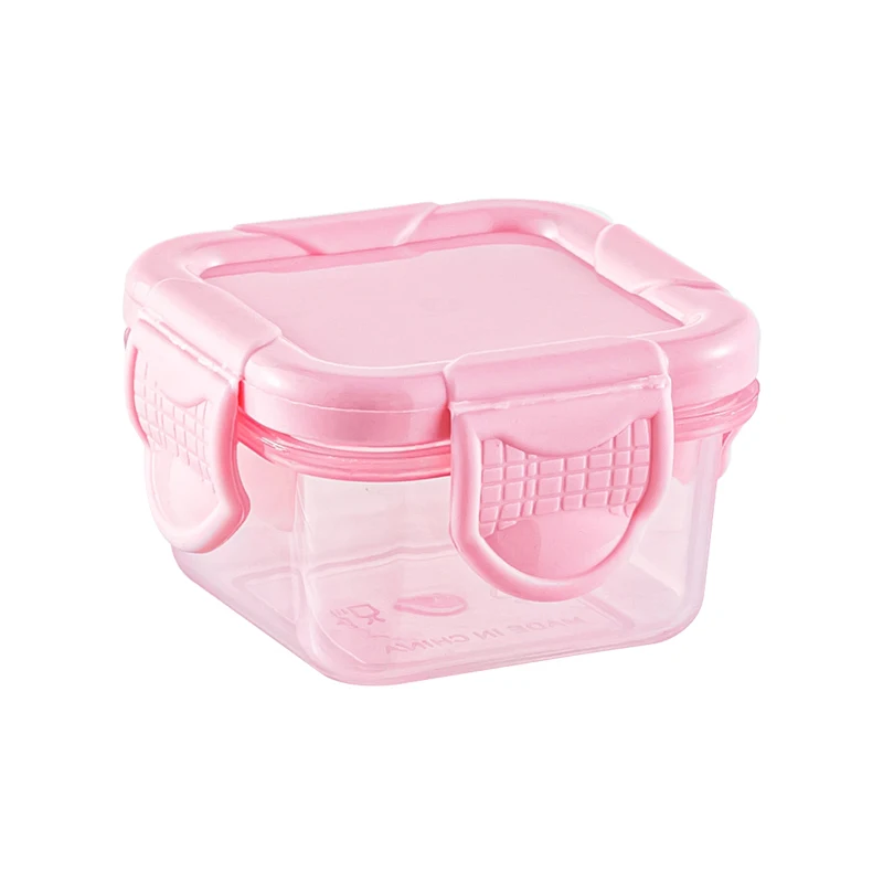 Leakproof Baby Food Jars With Lids Travel Food Storage Containers Easy Carry Children Snack Box