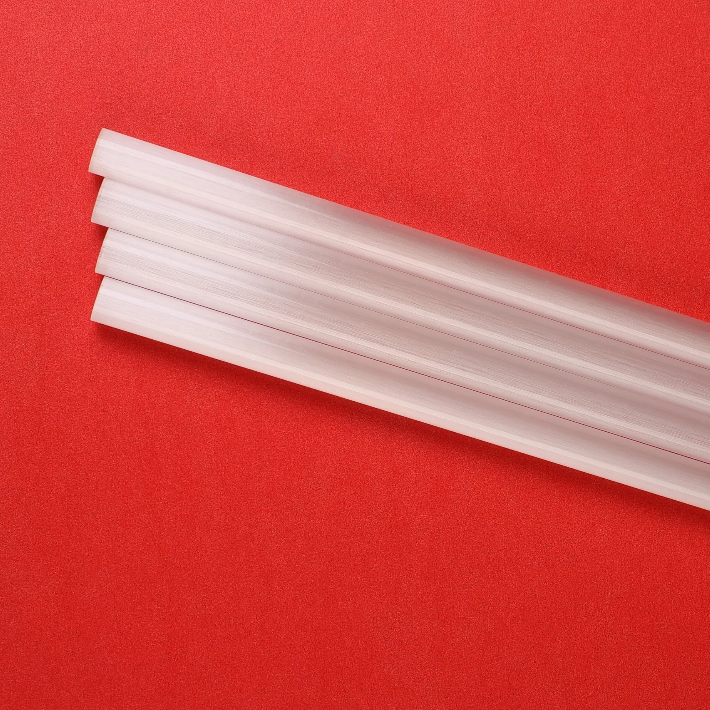 light guide quartz rod transparent quartz glass rod heat-resistant high borosilicate quartz glass rod