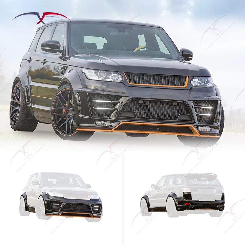 Подходит для Range Rover Sport Lumma передний бампер из углеродного волокна модификация экстерьера автомобиля декоративные аксессуары