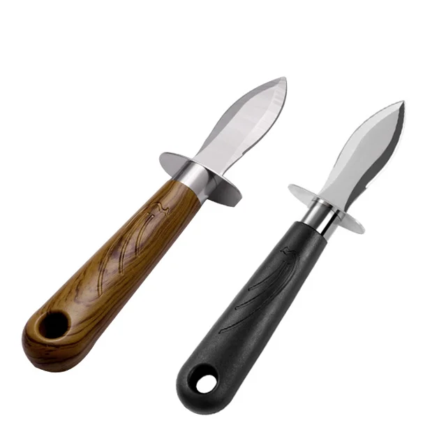Professional stainless steel Oysters Shucking knife seafood tool Scallop mussels oysters knife with Premium Quality PP handle