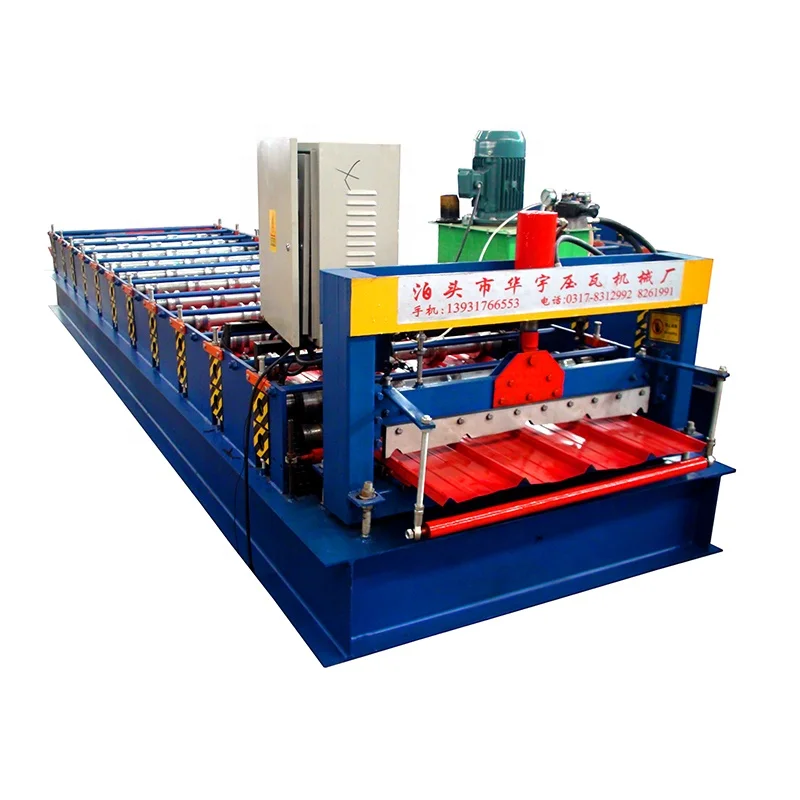 Philippine Design Steel Tile Roof Forming Machine metal tile roll forming machine