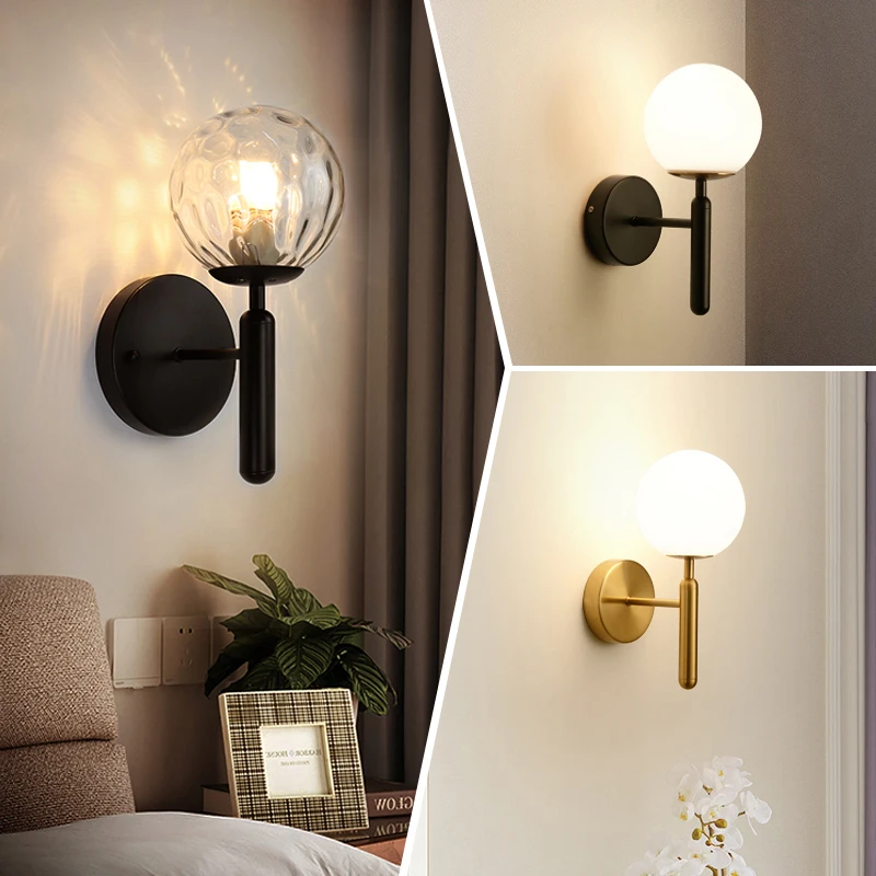 Minimalist LED Light for Restaurant Living Room Bedside Vintage Wall Lights Artistic Indoor Lighting Wall Lamp Indoor Modern