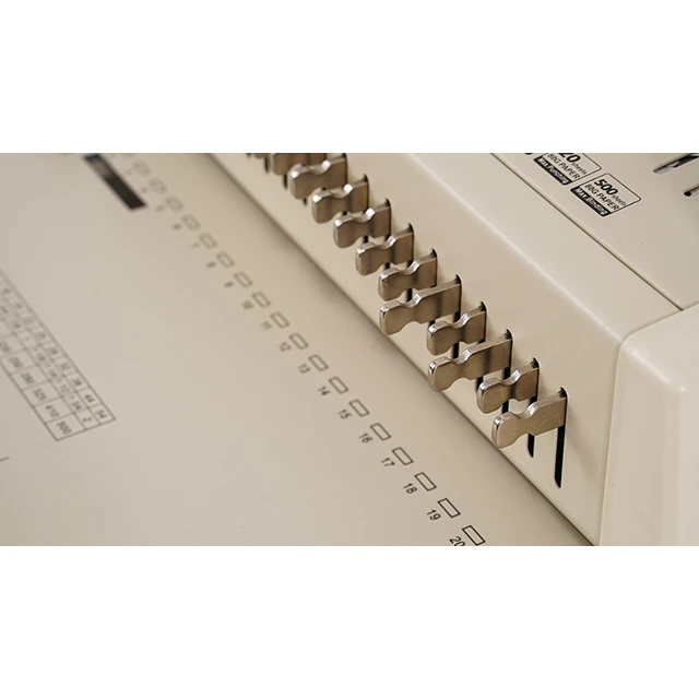 RTS C200A Multi-functional A4 Small combination Manual Book Wire comb plastic comb binder desktop Binding Machine