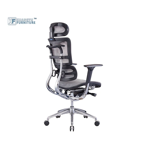 New High Back Ergonomic Mesh Office Chair Adjustable Armrest seat sliding function