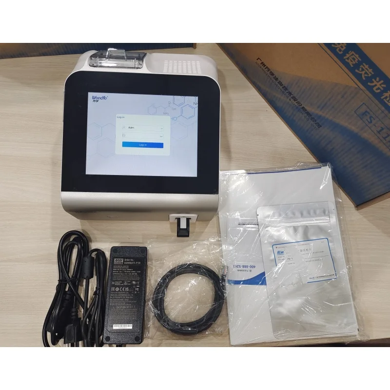 FS114 Touch Screen Wondfo Human Progesterone Analyzer Hormones Analyzer Immunofluorescence Detector