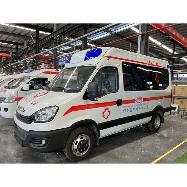 I-VECO ежедневный 4x2 мобильный медицинский больничный автомобиль мини-машина скорой помощи для продажи