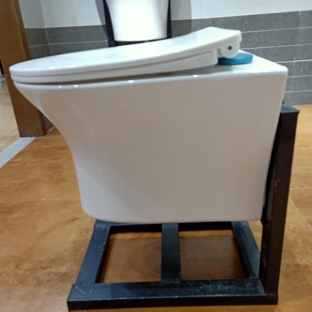 WC bathroom toilet stool European market Wall Hung WC Toilets with UF lid