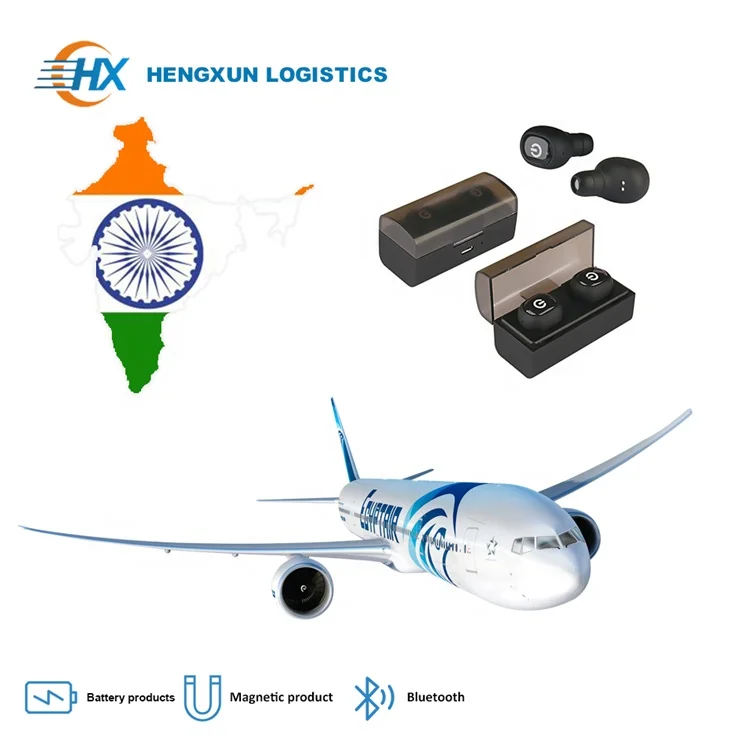 China international express transportation of food and cosmetics to india shipping agent